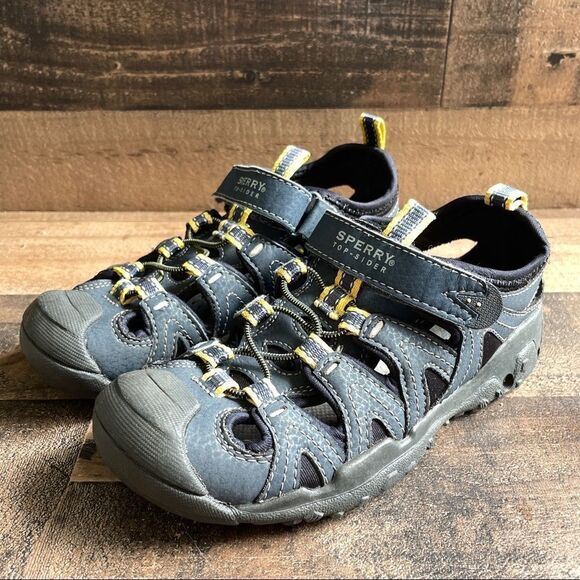 Sperry Youth Top-Sider Wet Tech Fisherman Closed-Toe Sandal Little Kids Size 13 - Picture 2 of 10